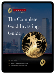 GOLD INVESTMENT GUIDE legacypm