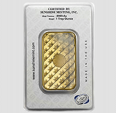 How Much Gold Is In A 1 oz Gold Bar?